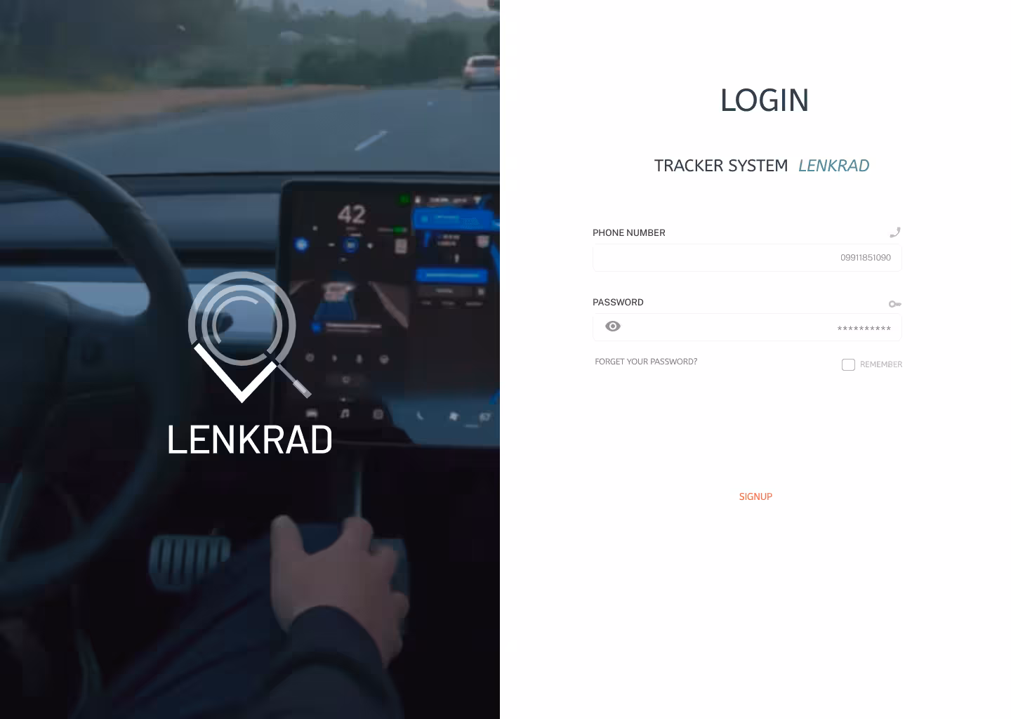 ILenkrad screen 1